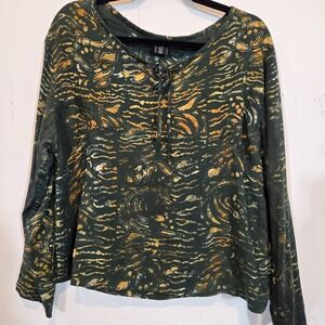 Tanami Batique Design Rayon Top Size M/ L